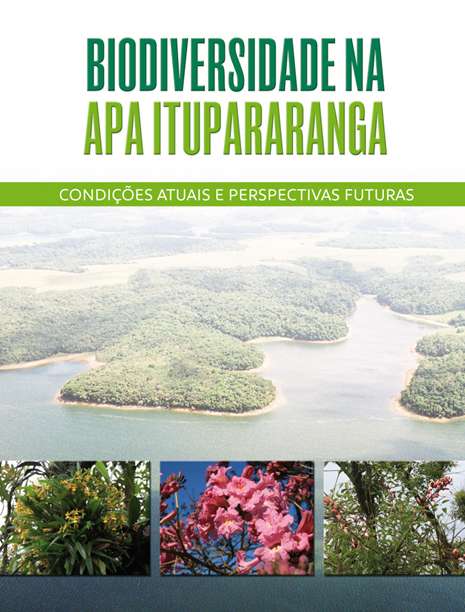 Capa do livro Biodiversidade na APA Itupararanga