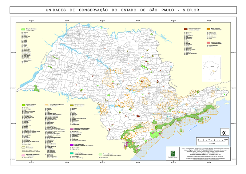 Unidades de conservação do estado de São Paulo