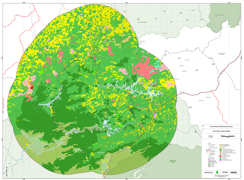 Plano de manejo Parque Estadual do Jurupará • Uso da terra e cobertura vegetal