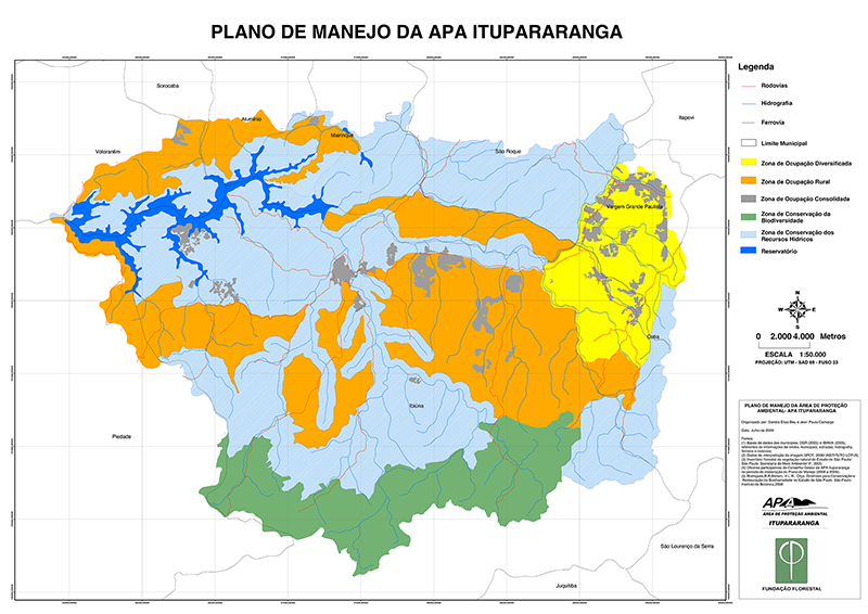Plano de manejo da APA Itupararanga